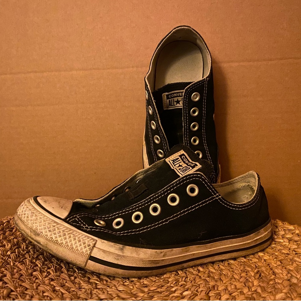 Converse Chuck Taylor Black Low-Top Sneakers